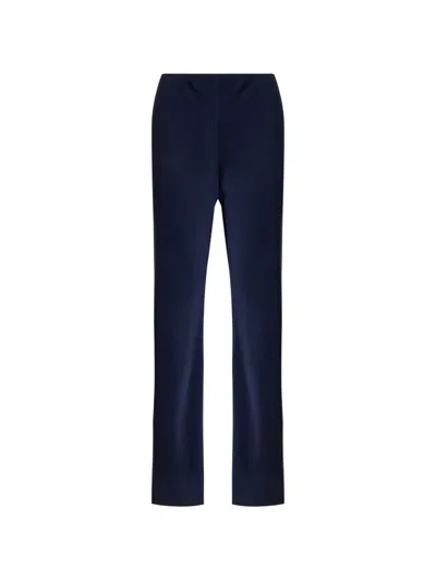 Veronica Beard Braddock High-waisted Pants In Transparent