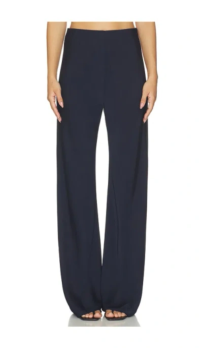 Veronica Beard Braddock Pant In Blue