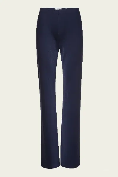 Veronica Beard Braddock Wide-leg Pant In Navy In Blue