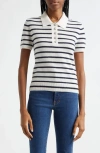 Veronica Beard Brandt Cashmere Polo In Multi