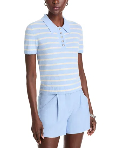 VERONICA BEARD BRANDT CASHMERE POLO SWEATER