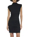 Veronica Beard Women's Brasha Ruched Cap-sleeve Minidress In Black