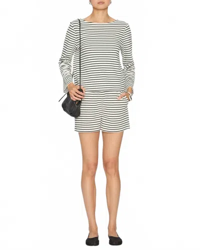 Veronica Beard Brighton Short In Dove/black In Multi