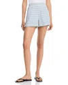 Veronica Beard Brighton Stripe Shorts In Multi