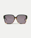 Veronica Beard Brigitte Oversized Sunglasses In Green
