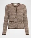 Veronica Beard Brisa Tailored Knit Jacket