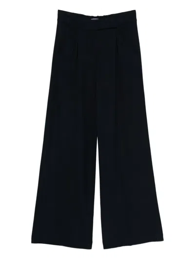 Veronica Beard Brixton Cropped Trousers In Black