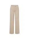 Veronica Beard Broderick Check-pattern Trousers In Brown