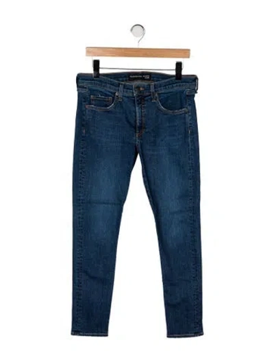 Pre-owned Veronica Beard Brooke Skinny Leg Jeans In Blue