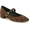 Veronica Beard Cade Mary Jane Pump In Leopard