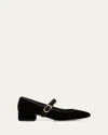 Veronica Beard Cade Mary Jane Pump In Black Fabric