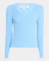 Veronica Beard Callie Sweater In Blue Sky In Multi