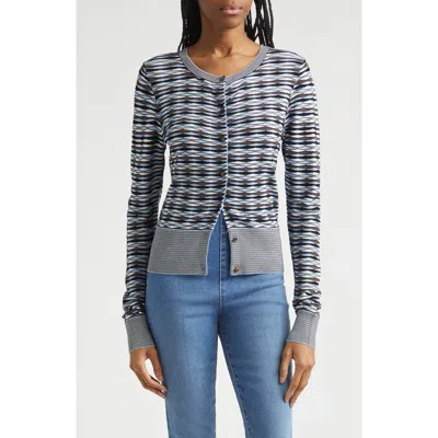 VERONICA BEARD VERONICA BEARD CAMBRIA BUTTON FRONT KNIT CARDIGAN