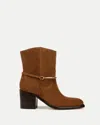 Veronica Beard Camden Bootie In Caramel