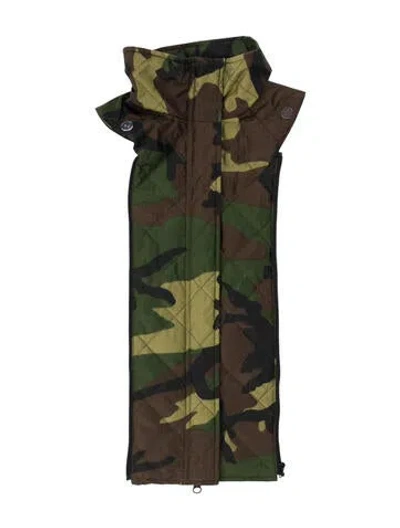 Pre-owned Veronica Beard Camouflage Print Dickey In Multicolor