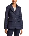 Veronica Beard Campbell Dickey Quilted Down Jacket In Blue