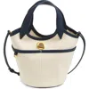 Veronica Beard Canvas Anchor Bag In Multi