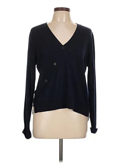 Pre-owned Veronica Beard Cardigan Sweater In Blue