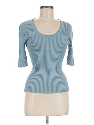 Pre-owned Veronica Beard Cardigan Sweater In Blue