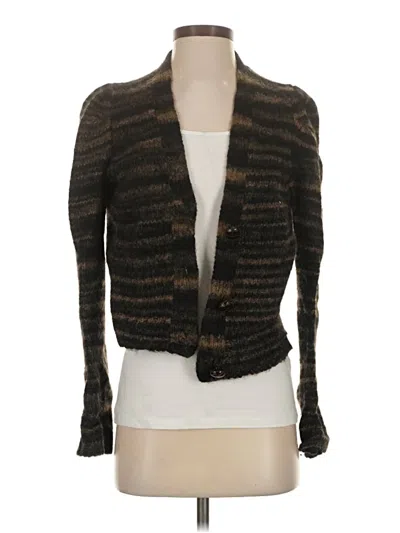Pre-owned Veronica Beard Cardigan Sweater In Brown