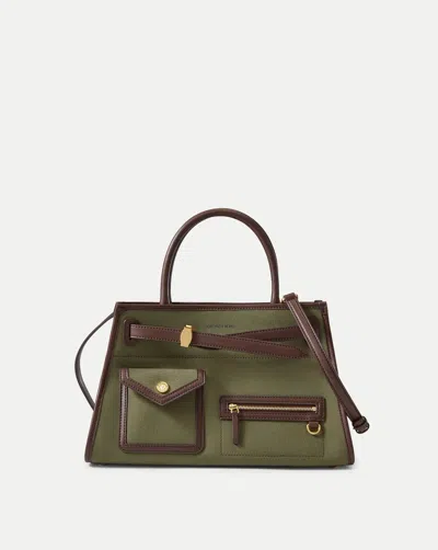 Veronica Beard Cargo Dash Bag In Green