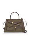 Veronica Beard Cargo Dash Top Handle Bag In Green