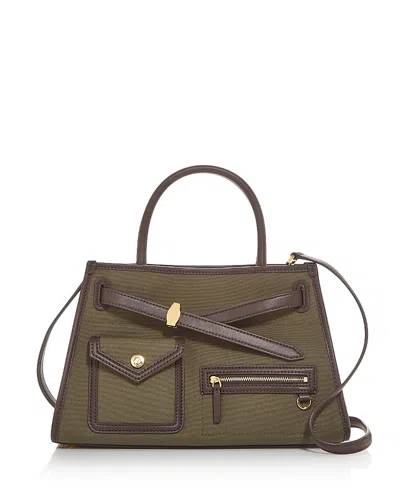 Veronica Beard Cargo Dash Top Handle Bag In Green