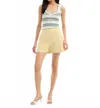 Veronica Beard Carlin Striped Knit Tank Top In Off-white Multi In Multi