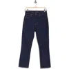 Veronica Beard Carly Crop Kick Flare Jeans In Indigo Rinse