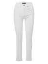 Veronica Beard Carly Flared Jeans In White