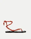 Veronica Beard Carmina Cord Wrap Sandal In Multi