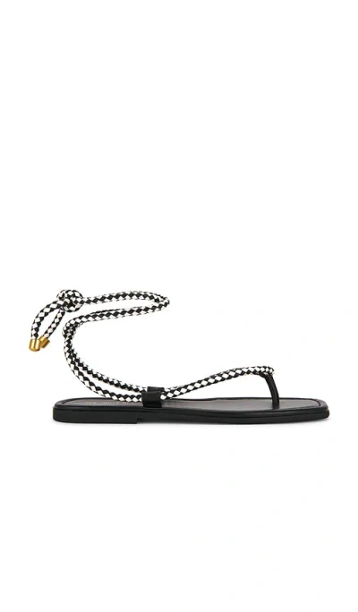 VERONICA BEARD CARMINA WOVEN CORD SANDAL
