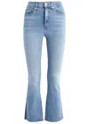 Veronica Beard Carolina Ankle Flared-leg Jeans In Denim
