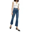Veronica Beard Carolina Skinny Kick-flare Jean In Blue