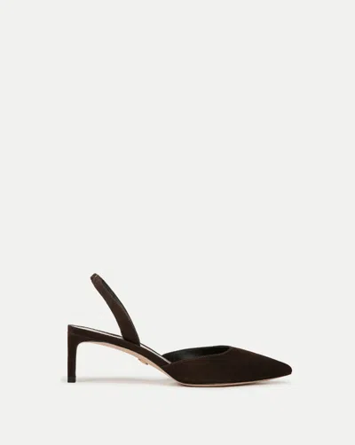 VERONICA BEARD CAROLINE SUEDE SLINGBACK PUMP