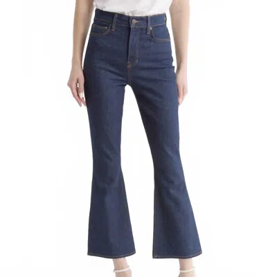 Veronica Beard Carson Ankle Flare Jeans In Indigo Rinse In Blue