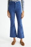 Veronica Beard Carson Corduory Flare Leg Ankle Pants