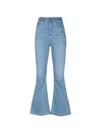 Veronica Beard Carson High Rise Ankle Jeans In Blue