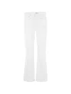 Veronica Beard Carson Flared Jeans In White