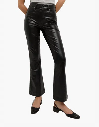 VERONICA BEARD CARSON HIGH RISE ANKLE FLARE JEANS IN BLACK