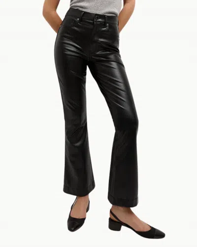 VERONICA BEARD CARSON HIGH RISE ANKLE FLARE JEANS IN BLACK