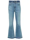 Veronica Beard Carly High-rise Kick-flare Jeans In Blue