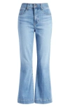 VERONICA BEARD CARSON HIGH WAIST ANKLE FLARE JEANS