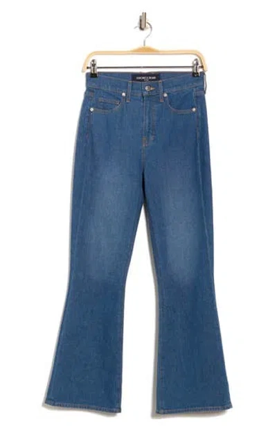 Veronica Beard Carson High Waist Ankle Flare Leg Jeans