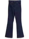 Veronica Beard Carson Jeans In Blau