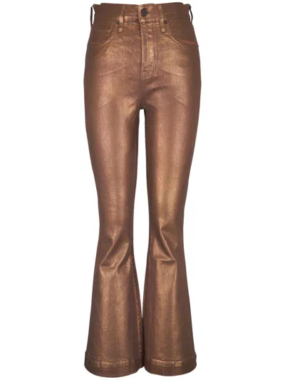 Veronica Beard Carson Jeans In Brown