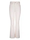 Shop Veronica Beard Carson Jeans In White