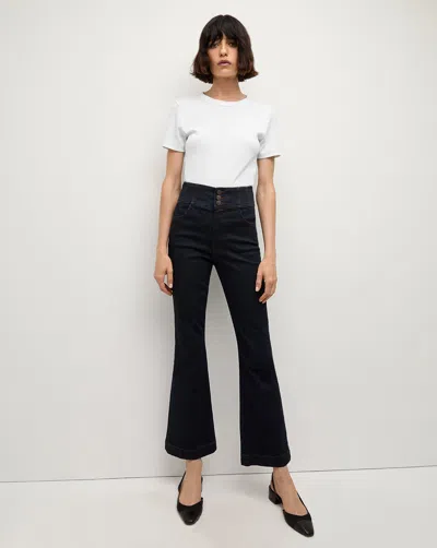 Veronica Beard Carson Kick-flare Jean In Indigo Rinse