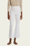 Veronica Beard Carson Off-duty Ankle Flare Jean In White