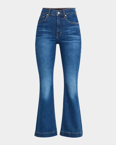 VERONICA BEARD CARSON OFF-DUTY KICK-FLARE JEANS